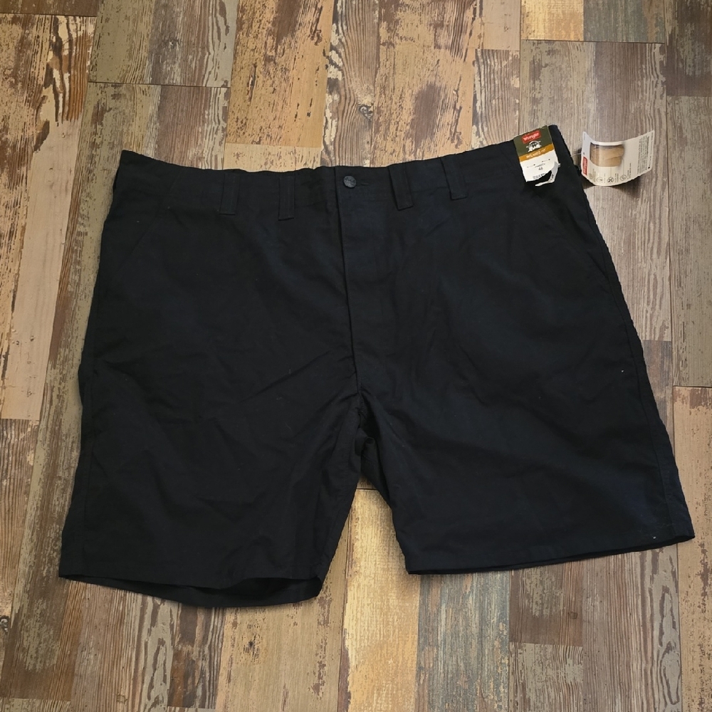 Wrangler‎ Performance Relaxed Fit Shorts Black Mens Size 46 NWT